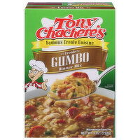 Tony Chachere's Dinner Mix, Gumbo, Creole - 8 Ounce 