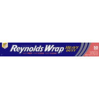 Reynolds Wrap Aluminum Foil, Heavy Duty, 50 Square Feet - 1 Each 