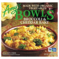 Amy's Amy’s Frozen Bowls, Broccoli & Cheddar Bake, Gluten free, 9.5 oz. - 9.5 Ounce 