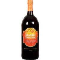 Madria Sangria Grape Wine, Fresh Citrus, Tradicional - 1.5 Litre 