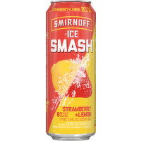 Smirnoff Beer, Strawberry + Lemon - 7.5 Ounce 