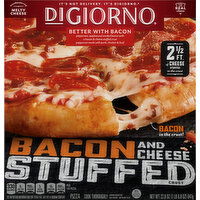 DiGiorno Pizza, Bacon & Cheese Stuffed Crust, Better with Bacon