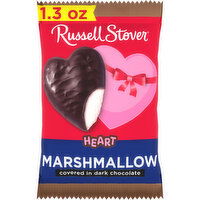 Russell Stover Dark Chocolate Marshmallow Heart - 1.3 Ounce 