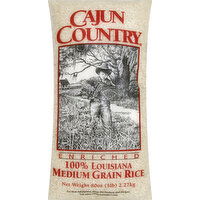 Cajun Country Rice, Enriched, Medium Grain, 100% Louisiana