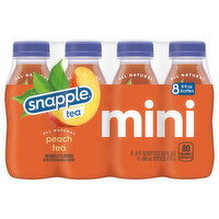 Snapple Tea, Peach, Mini - 8 Each 