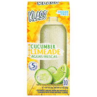 Klass Sugar Free On-The-Go Packets Cucumber Limeade Drink Mix - 10 Each