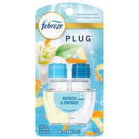 Febreze Scented Oil Refill, Refresh & Energize - 0.87 Fluid ounce 