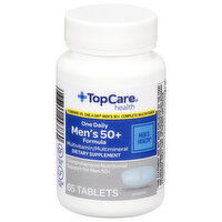 TopCare Multivitamin/Multimineral, Men's 50+ Formula, One Daily, Tablets - 65 Each 