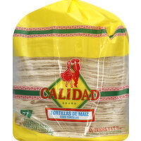 Calidad Tortillas, Corn - 72 Each 