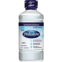 Pedialyte Electrolyte Solution, Unflavored - 1.1 Quart 