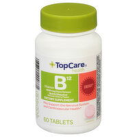 TopCare Vitamin B12, 2500 mcg, Natural Cherry Flavor, Tablets - 60 Each 