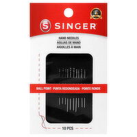 Singer Hand Needles, Ball Point - 10 Each