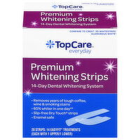 TopCare Whitening Strips, Premium - 28 Each 