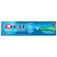 Crest Toothpaste, Fluoride, Scope