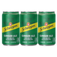 Schweppes Ginger Ale, 6 Pack - 6 Each 