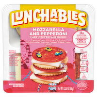 Lunchables Cracker Stackers, Mozzarella and Pepperoni