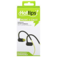 Hottips! Sport Earbuds, Wireless - 1 Each 