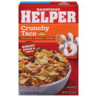 Hamburger Helper Rice, Sauce Mix & Corn Chips, Crunchy Taco - 7.6 Ounce 