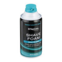 Topcare Sensitive Skin Shave Foam - 11 Ounce 