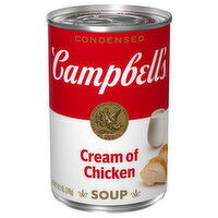 Campbell's Condensed Soup, Cream of Chicken - 10.5 Ounce 