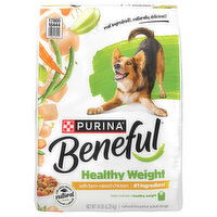 Beneful Food for Dogs, Natural, with Farm-Raised Chicken, Healthy Weight, Adult - 14 Pound 