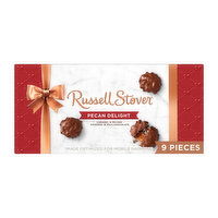 Russell Stover Pecan Delights Milk Chocolate Gift Box, 8.1 oz. - 8.1 Ounce 