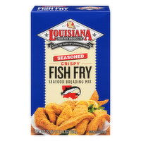 Louisiana Fish Fry Products Seafood Breading Mix, Fish Fry, Seasoned