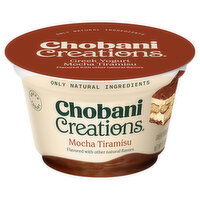 Chobani Yogurt, Greek, Mocha Tiramisu - 5.3 Ounce 