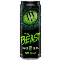 Monster Malt Beverage, Mean Green - 24 Fluid ounce 