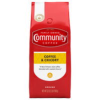 Community Coffee Coffee, Coffee & Chicory, Ground - 32 Ounce 