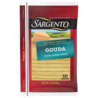 Sargento Sliced Cheese, Natural, Gouda