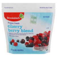 Brookshire's Frozen Fresh Cherry Berry Blend - 16 Ounce 