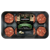 Carando Meatballs, Mozzarella Rustica, Italian Style - 16 Ounce 