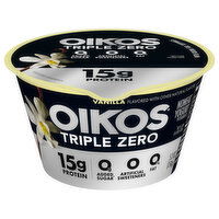 Oikos Yogurt, Nonfat, Vanilla - 5.3 Ounce 