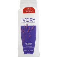 Ivory Body Wash, Scented, Lavender - 21 Ounce 