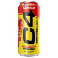 C4 Energy Drink, Zero Sugar, Cherry - 16 Fluid ounce 