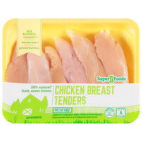 Super 1 Foods Chicken Breast Tenders - 1.13 Pound 