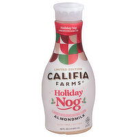 Califia Farms Almondmilk, Holiday Nog - 48 Fluid ounce 