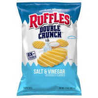 Ruffles Potato Chips, Salt & Vinegar