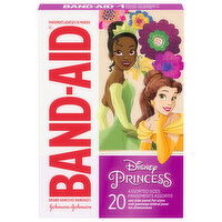 Band-Aid Adhesive Bandages, Disney Princess, Assorted Sizes - 20 Each 