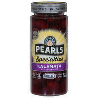 Pearls Olives, Greek, Kalamata, Pitted - 6 Ounce 