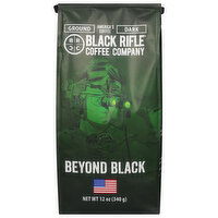 Black Rifle Coffee Company Coffee, Ground, Dark, Beyond Black - 12 Ounce 