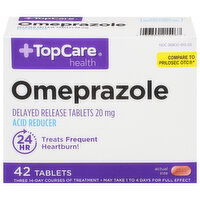 TopCare Omeprazole, 20 mg, Tablets