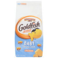 Goldfish Snack Crackers, Baked, Baby, Cheddar