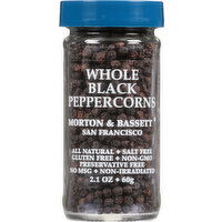 Morton & Bassett Peppercorns, Whole Black