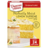 Duncan Hines Signature Perfectly Moist Lemon Supreme Cake Mix - 15.25 Ounce