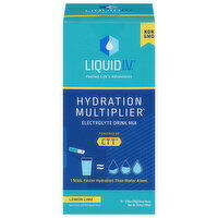 Liquid I.V. Electrolyte Drink Mix, Lemon Lime - 10 Each 