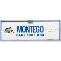 Montego Cigarettes, Class A, Blue, 100s - 200 Each 