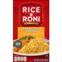 Rice A Roni Food Mix, Creamy Four Cheese Flavor - 6.4 Ounce 