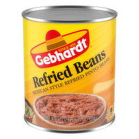 Gebhardt’s Mexican Style Refried Beans - 30 Ounce 